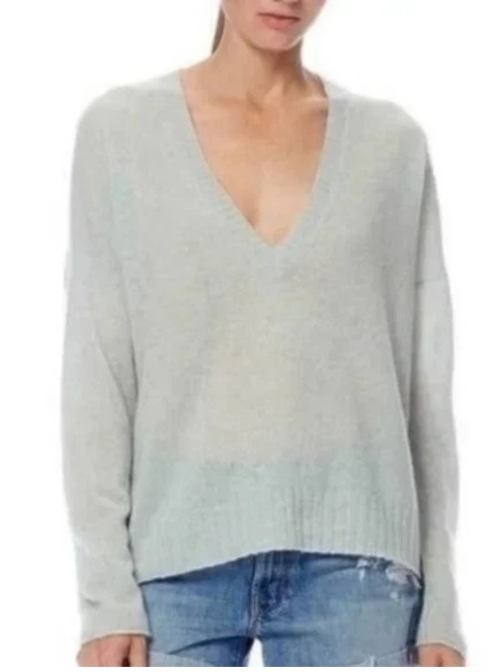 Rocky Barnes 360 cashmere V neck sweater